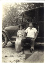 Dick Baker and his mother Emma Baker